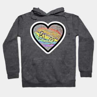 BLM 🖤 PRIDE Black Lives Matter Memorial Fence - Double-sided Hoodie